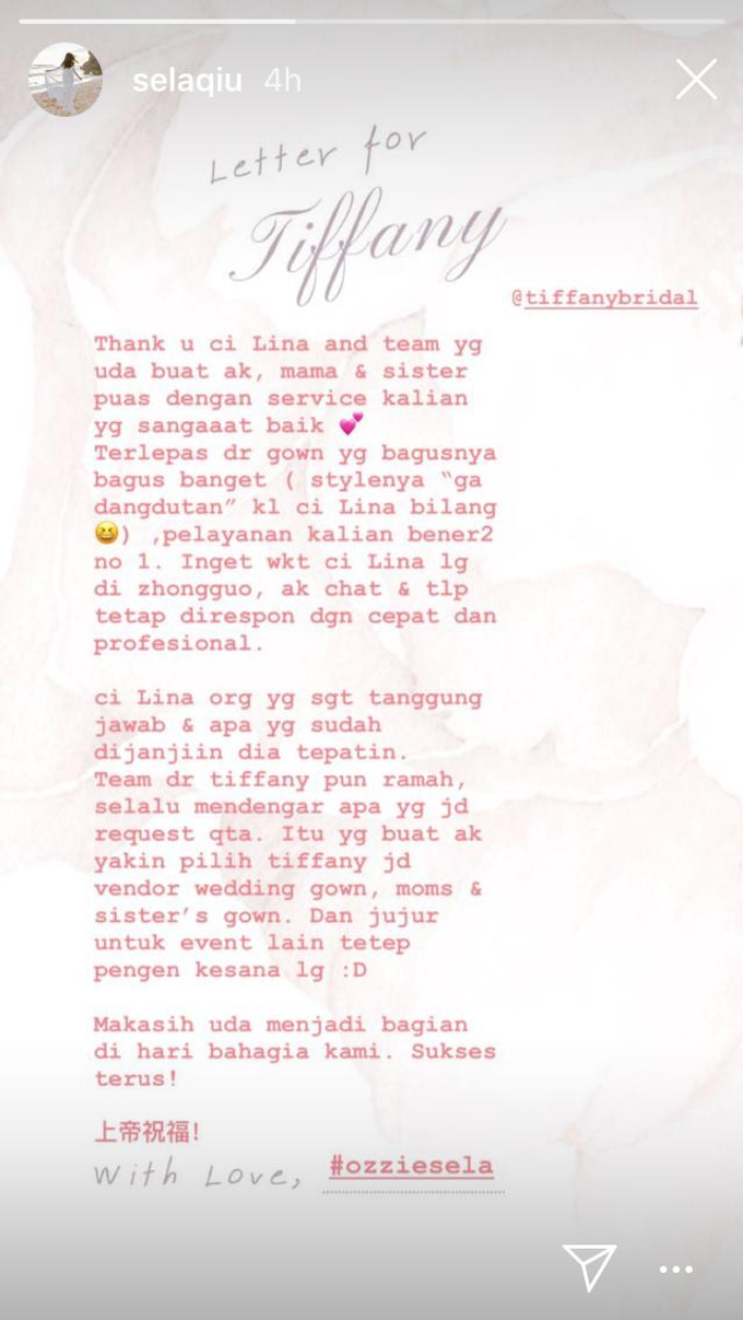 Letter for Tiffany by Tiffany Bridal - 003 Letter for Tiffany by Tiffany Bridal - 003