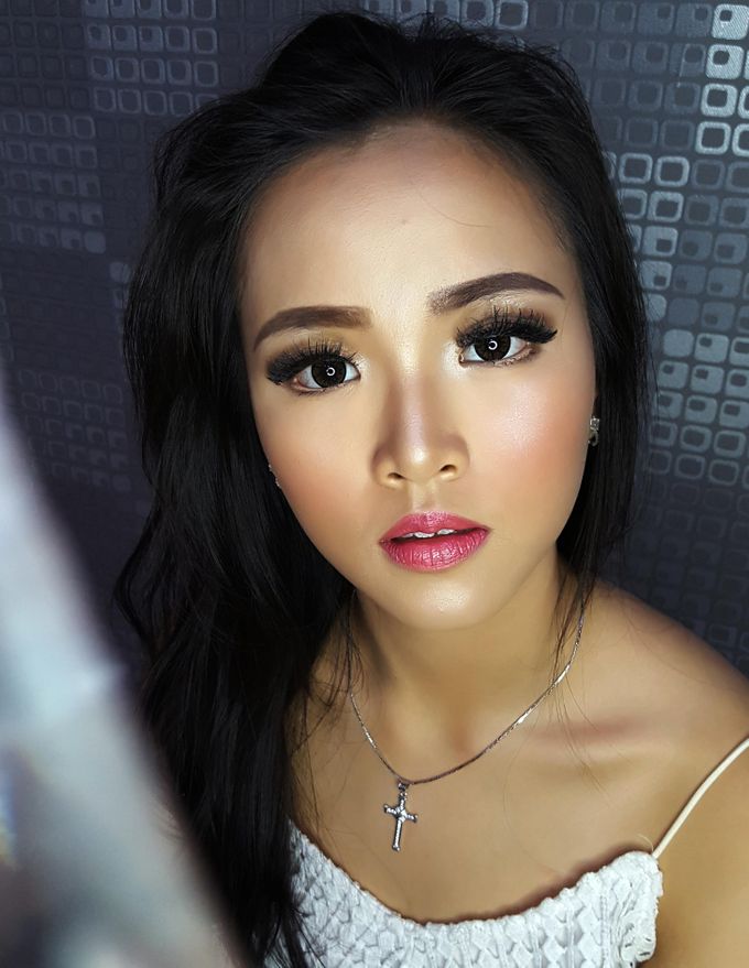 Night Party Makeup For Ms Tirza By Vivi Esther Makeup Artistry