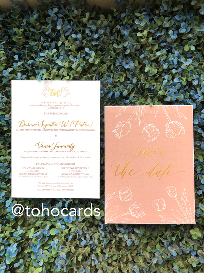 Putra & Vania by Toho Cards - 002 Putra & Vania by Toho Cards - 002