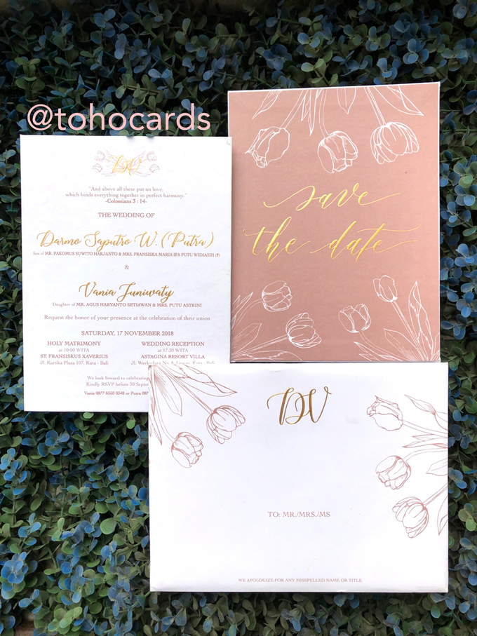 Putra & Vania by Toho Cards - 001 Putra & Vania by Toho Cards - 001