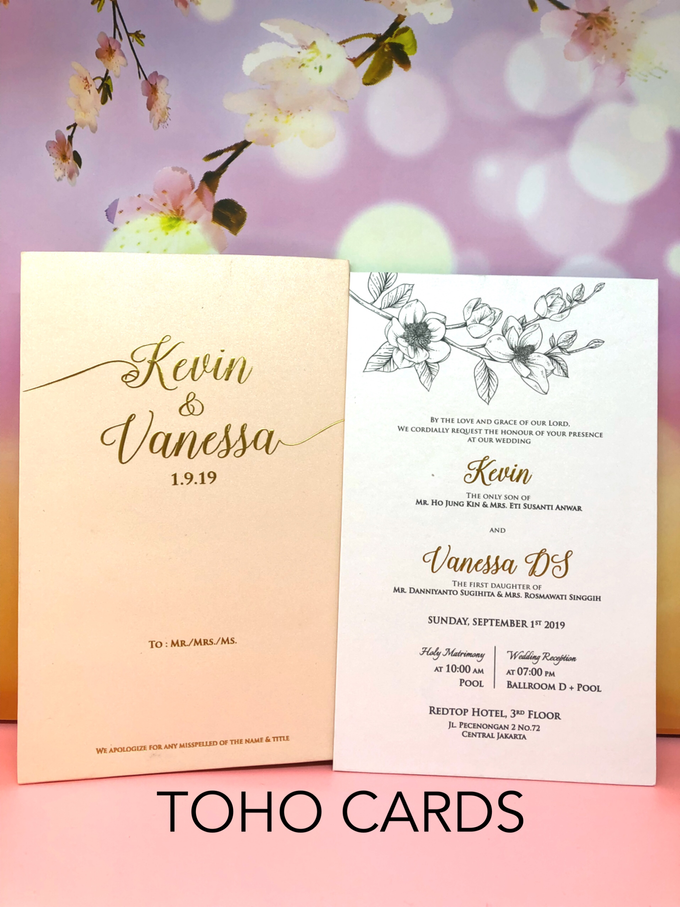 Kevin & Vanessa by Toho Cards - 001