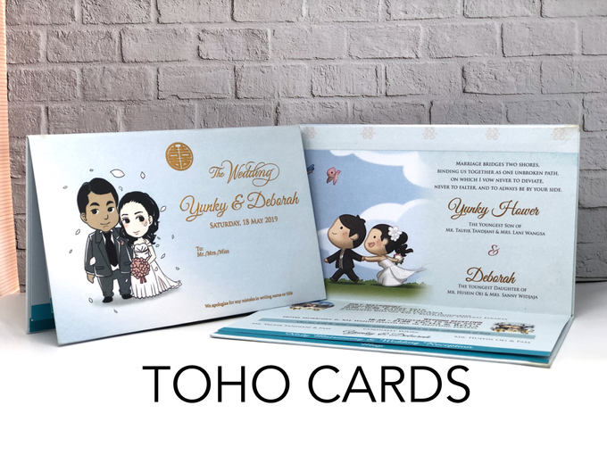 Yunky & Deborah by Toho Cards - 001 Yunky & Deborah by Toho Cards - 001