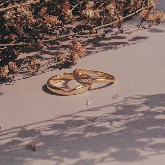 Rustic Urban Wedding Ring by Toko Emas Kesayangan - 001 Rustic Urban Wedding Ring by Toko Emas Kesayangan - 001