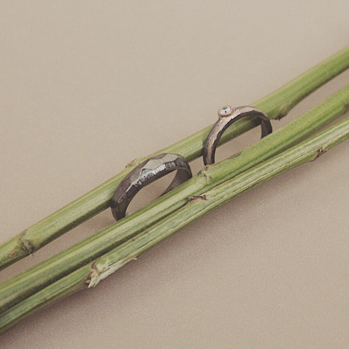 Rustic Urban Wedding Ring by Toko Emas Kesayangan - 002 Rustic Urban Wedding Ring by Toko Emas Kesayangan - 002