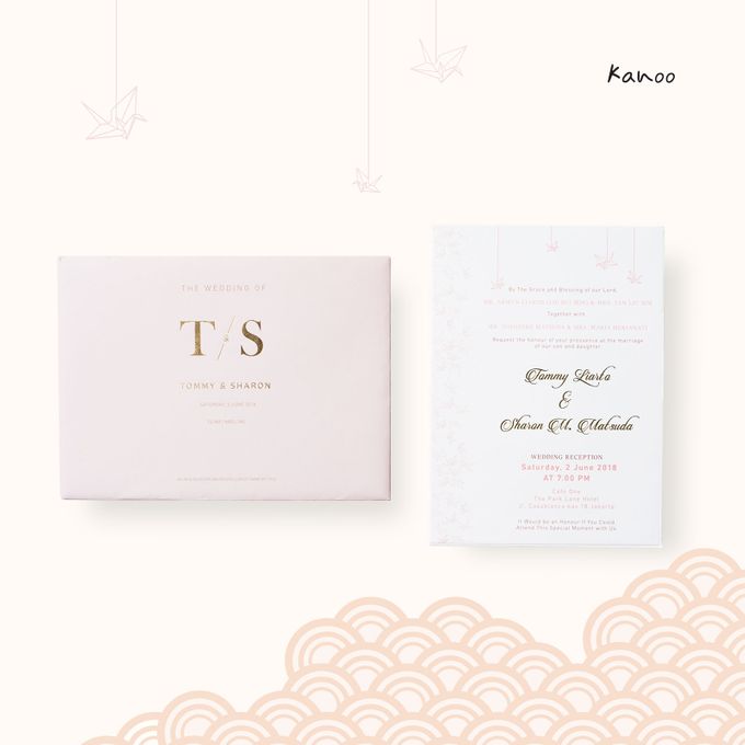 Wedding Invitation - Origami Japan by Kanoo Paper & Gift - 002 Wedding Invitation - Origami Japan by Kanoo Paper & Gift - 002