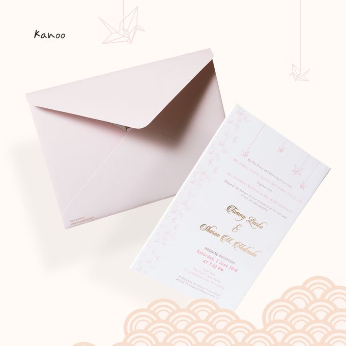 Wedding Invitation - Origami Japan by Kanoo Paper & Gift - 004 Wedding Invitation - Origami Japan by Kanoo Paper & Gift - 004