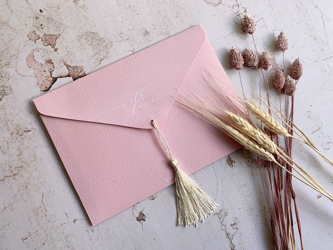 Tassel Embellishments by Trouvaille Invitation - 001 Tassel Embellishments by Trouvaille Invitation - 001