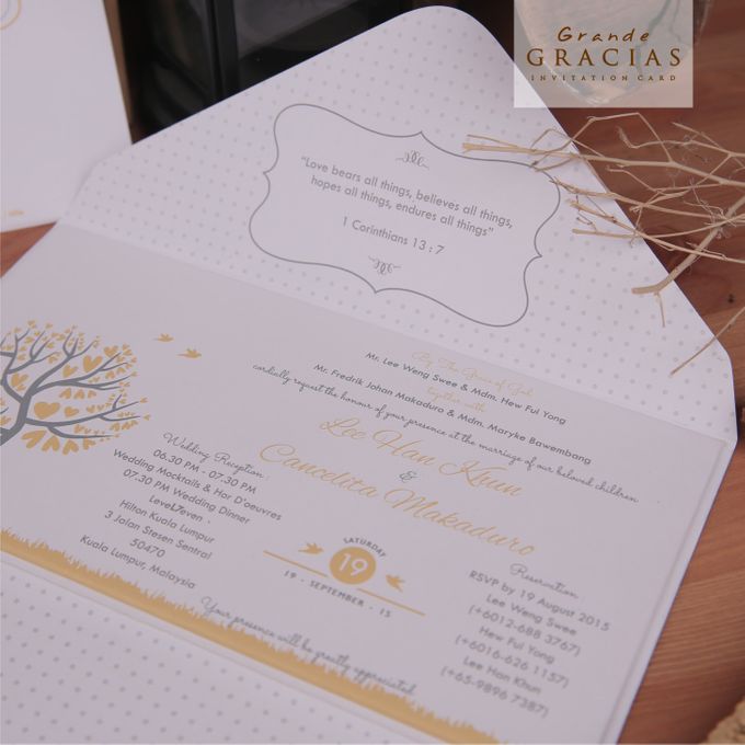 Han Khun & Lita by Grande Gracias Invitations - 001 Han Khun & Lita by Grande Gracias Invitations - 001