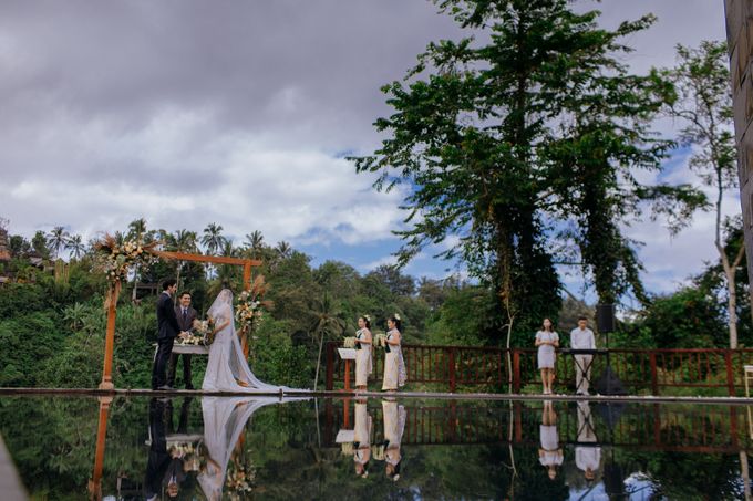 Ceremony at Hanging Garden by Bali Becik Wedding - 016