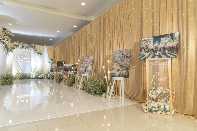 Rico & Hellen Wedding Decoration at Grand Sudirman by Valentine Wedding Decoration - 009