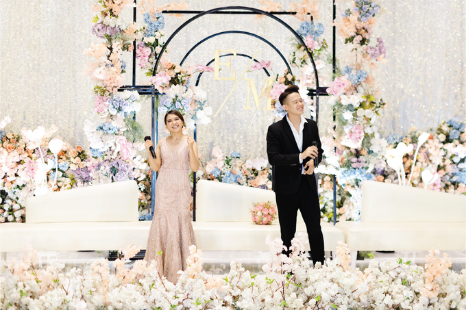 Vincent & Millah Wedding Decoration at Intercontinental Ballroom by Testimo Wedding Planner & Organizer - 034