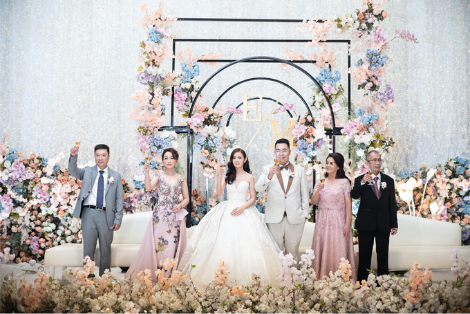 Vincent & Millah Wedding Decoration at Intercontinental Ballroom by Valentine Wedding Decoration - 029