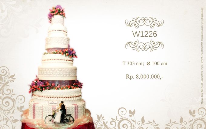 Wedding Cake Album C by Libra Cake - 028 Wedding Cake Album C by Libra Cake - 028