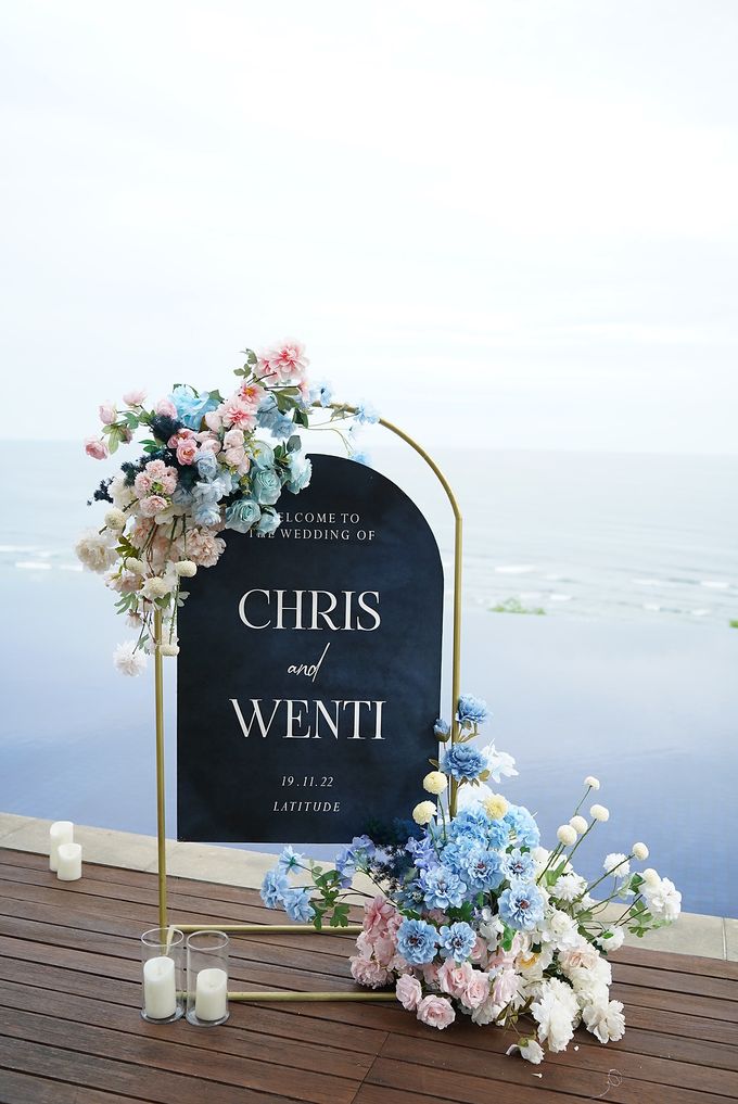 The Wediing of Chris & Wenti by Cloris Decoration - 012