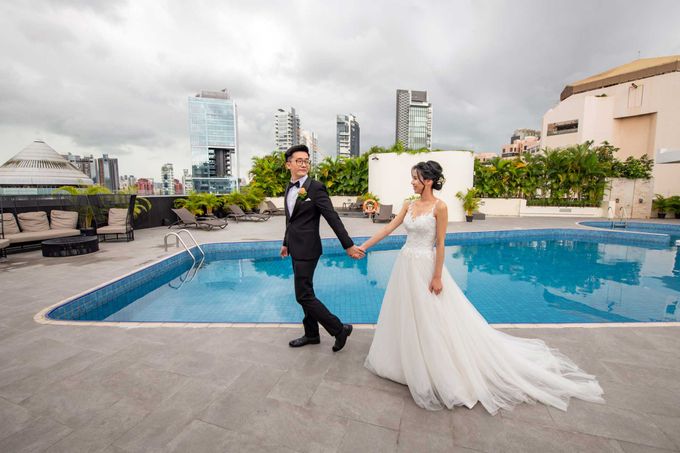 Hilton Wedding - Wang Xun & Lena by GrizzyPix Photography - 003