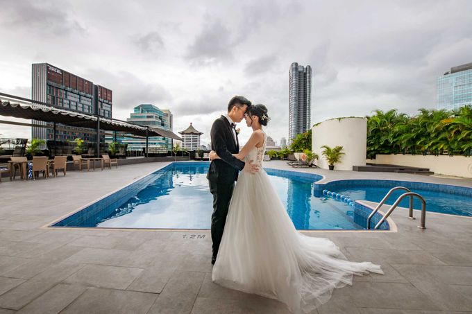 Hilton Wedding - Wang Xun & Lena by GrizzyPix Photography - 012