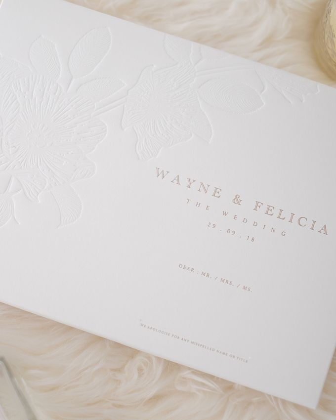 DAZZLING WHITE by BloomingDays Invitation Studio - 004 DAZZLING WHITE by BloomingDays Invitation Studio - 004