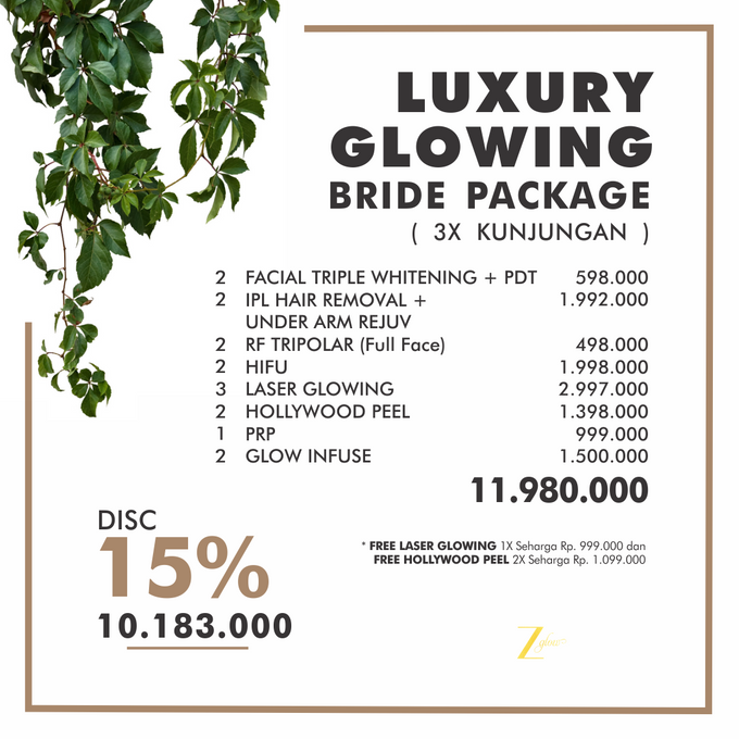 WEDDING PACKAGE by Z Glow Clinic - 004 WEDDING PACKAGE by Z Glow Clinic - 004