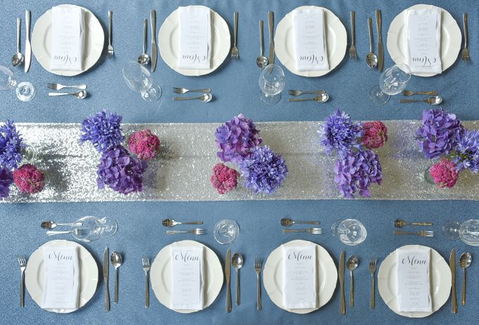 Sparkly Blue Theme by Mesclun Events Catering + Styling - 001 Sparkly Blue Theme by Mesclun Events Catering + Styling - 001