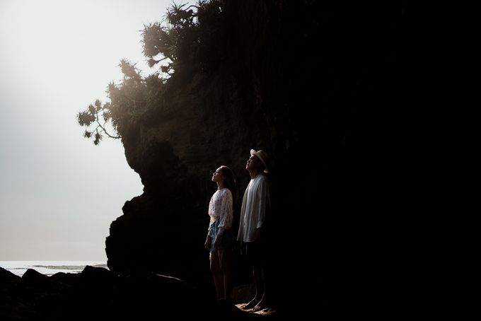 Black sand beach and cliff bali by Maxtu Photography - 024