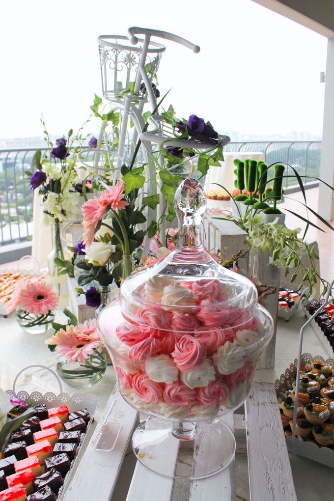 Rustic Wedding Dessert Table by Manna Pot Catering - 022