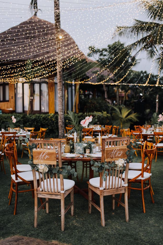 Simple Tropical Summer Wedding at Taman Ahimsa Bali by Silverdust Decoration - 024