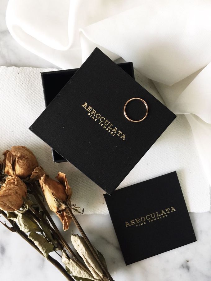 Indri - 18ct Fine Gold Custom Skinny Ring by AEROCULATA - 001 Indri - 18ct Fine Gold Custom Skinny Ring by AEROCULATA - 001