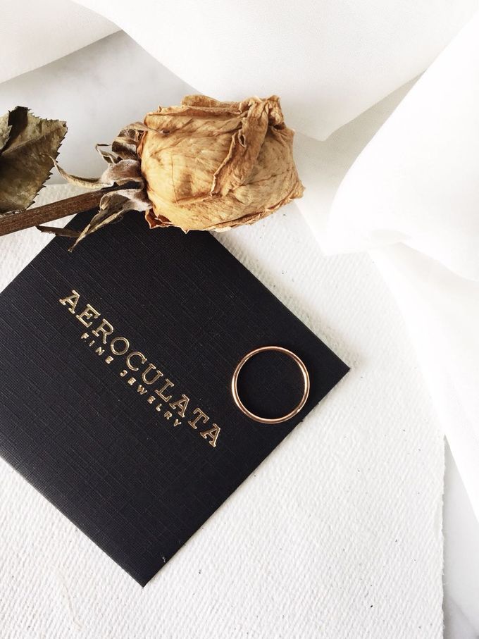 Indri - 18ct Fine Gold Custom Skinny Ring by AEROCULATA - 002 Indri - 18ct Fine Gold Custom Skinny Ring by AEROCULATA - 002