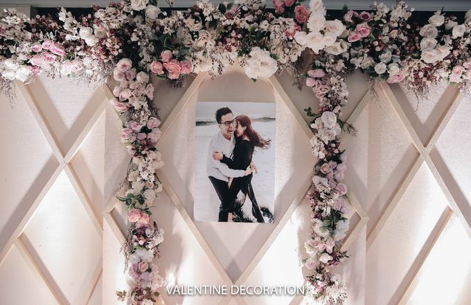 Wendy & Jesslyn Wedding Decoration at Harris Convention Hall by Valentine Wedding Decoration - 004