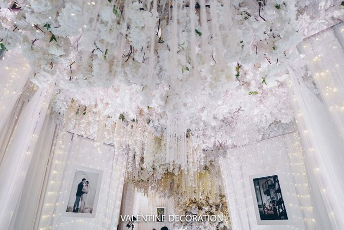 Hansen & Felicia Wedding Decoration at Grand Sudirman by Valentine Wedding Decoration - 018