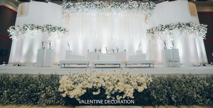 Hansen & Felicia Wedding Decoration at Grand Sudirman by Valentine Wedding Decoration - 026