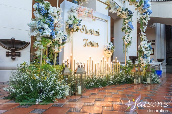 The Wedding of Sharrah & Farian by 4Seasons Decoration - 001