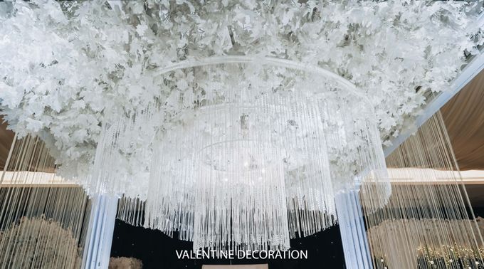 Adi & Veve Wedding Decoration at Graha Mekar Wangi by Valentine Wedding Decoration - 023