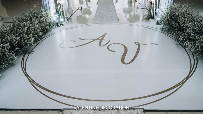 Adi & Veve Wedding Decoration at Graha Mekar Wangi by Valentine Wedding Decoration - 026