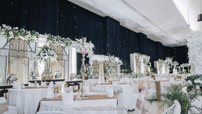 Adi & Veve Wedding Decoration at Graha Mekar Wangi by Valentine Wedding Decoration - 032