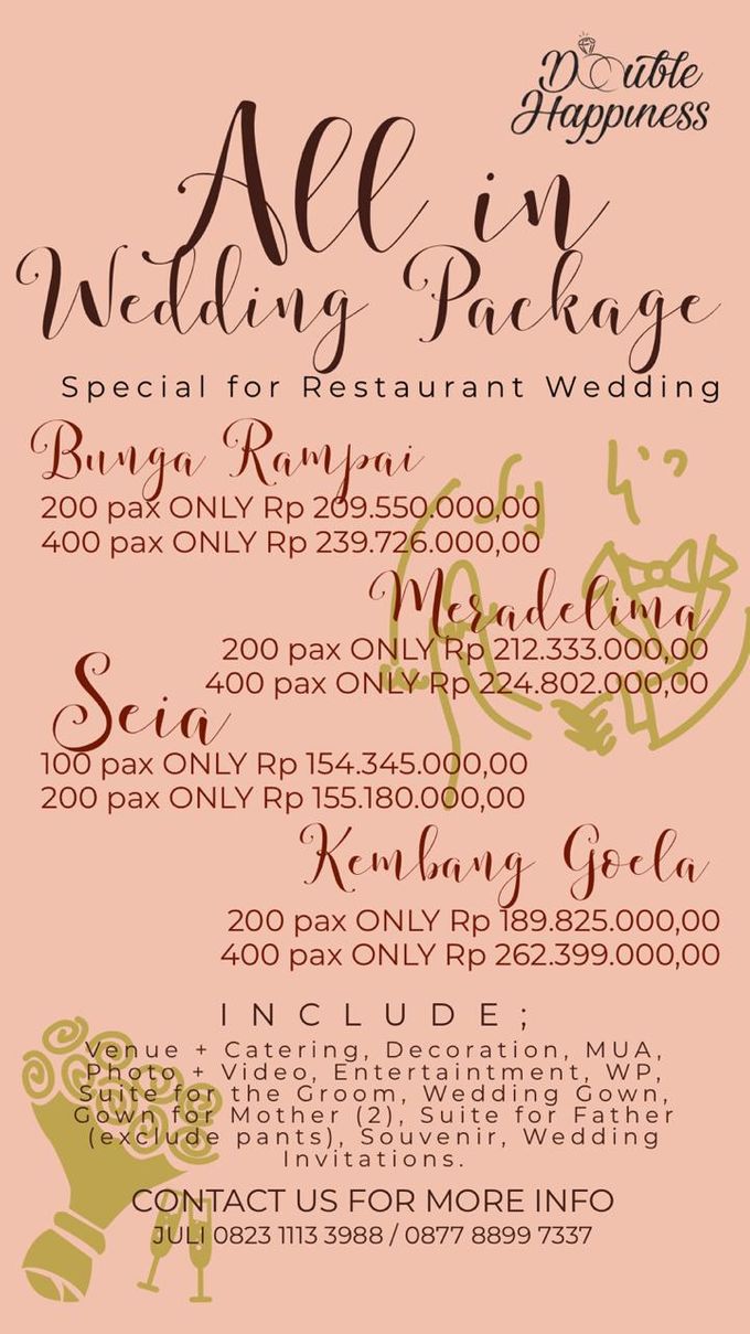 BIGGEST PROMOTION by Double Happiness Wedding Organizer - 007 BIGGEST PROMOTION by Double Happiness Wedding Organizer - 007