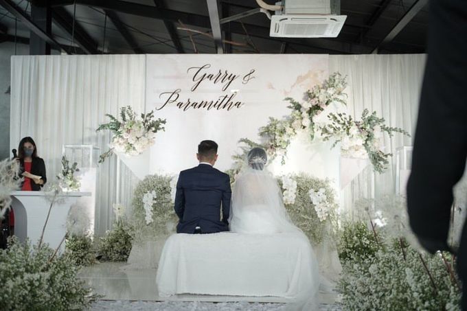 Garry & Paramitha Holly Matrimony Decoration at Setiabudhi Kids Center, Bandung by Valentine Wedding Decoration - 005