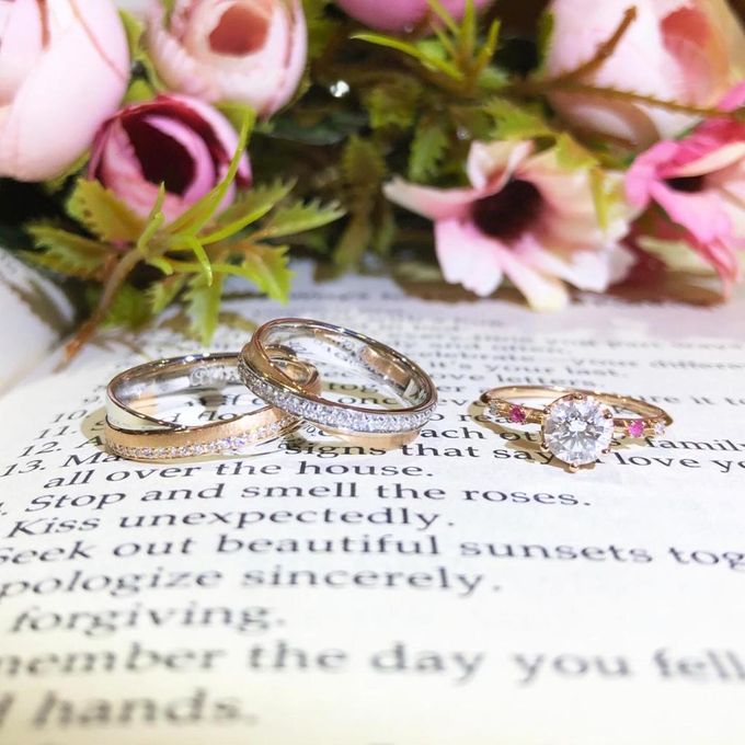 eClarity Wedding Bands and Engagement Ring eClarity Diamonds Bridestory