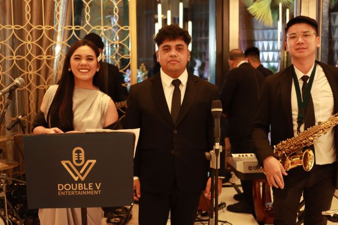 Jazz Wedding band at Engagement Palm Court Four Seasons Jakarta - By Double V Entertainment by Vica Decoration - 034 Jazz Wedding band at Engagement Palm Court Four Seasons Jakarta - By Double V Entertainment by Vica Decoration - 034