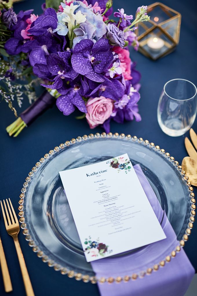 Purple Lilac Navy and Gold wedding by Go Samui Catering - 002 Purple Lilac Navy and Gold wedding by Go Samui Catering - 002