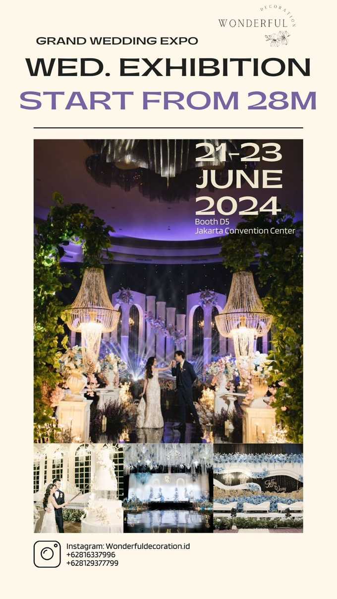 Wdding Expo 21-23 June 2024 by Wonderful Decoration - 001 Wdding Expo 21-23 June 2024 by Wonderful Decoration - 001