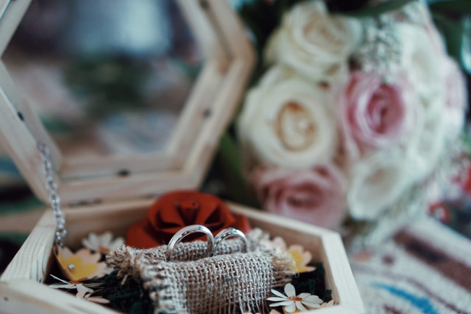 Jewellery and wedding ring box by Woodsmith Box Kayu - 013 Jewellery and wedding ring box by Woodsmith Box Kayu - 013