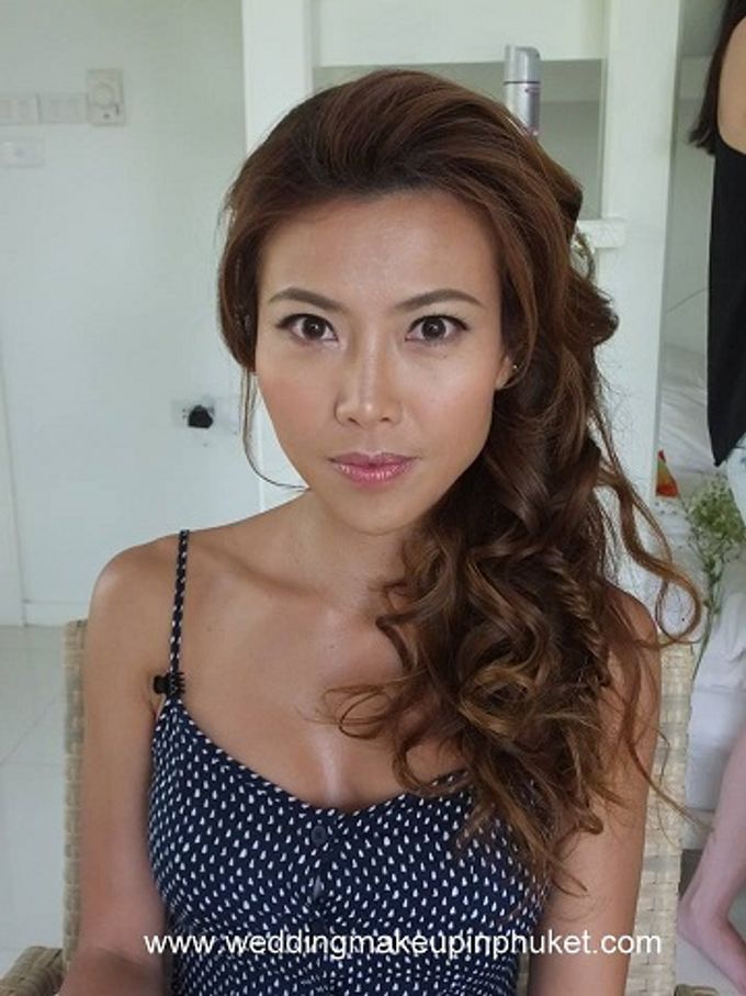 Makeup for Weddings in Phuket by Phuket Makeup Artist - 033