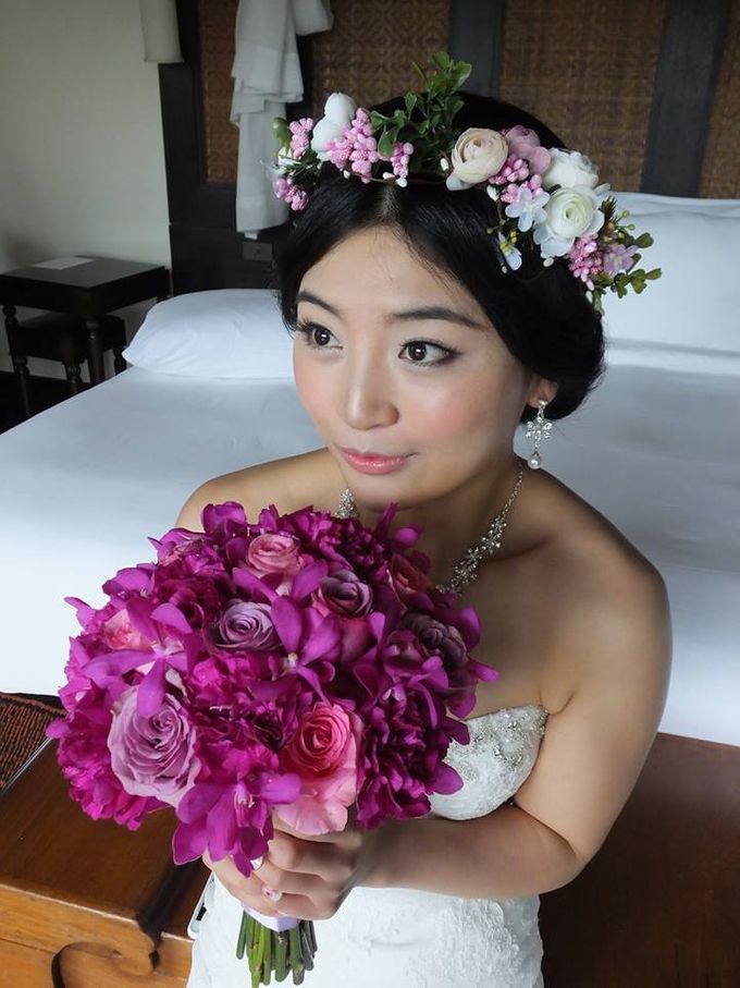 Destination Wedding in Phuket Thailand by Phuket Makeup Artist - 023