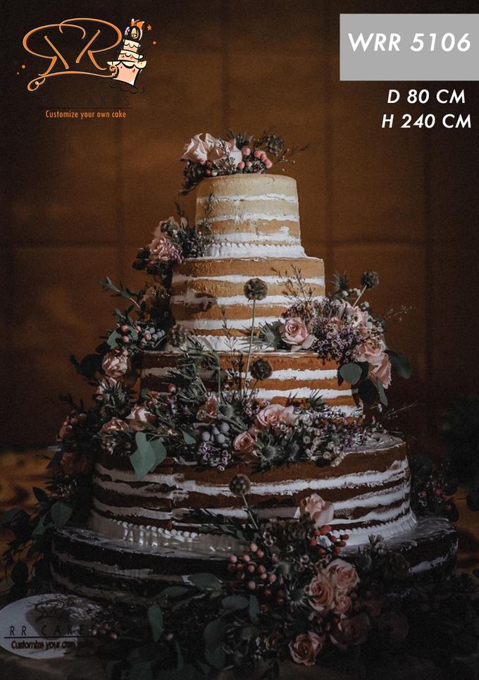 Weddingcake in 2019 - 5 tiers by RR CAKES - 009