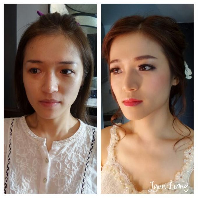Make Up Wedding.n Hairdo by Jyun Liang Makeup Artist - 001