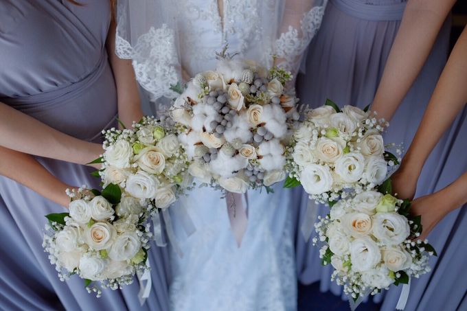 Bridal Bouquet by defloriee flower boutique - 006