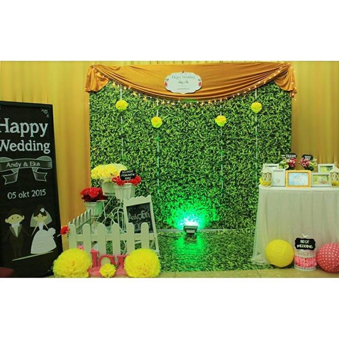 cover photobooth wedding decoration by mirrorart decoration - 002