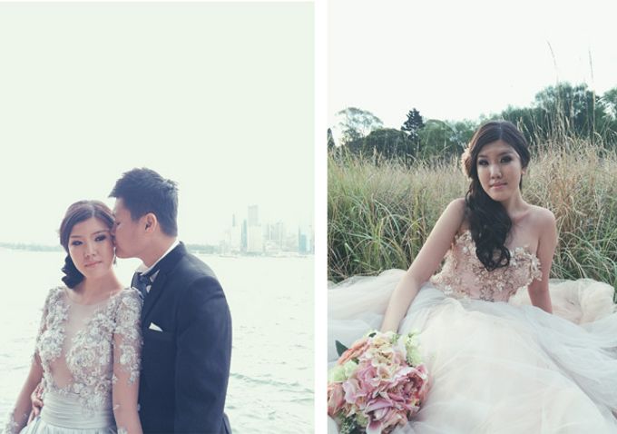 Wedding makeup by Yenn xin Makeup artist - 004