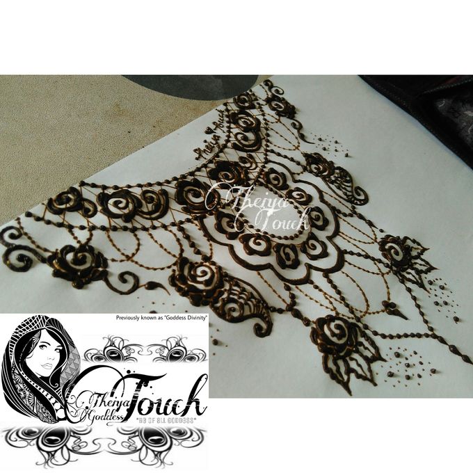 Henna Artwork Designing by Theiya Goddess Touch - 014 Henna Artwork Designing by Theiya Goddess Touch - 014